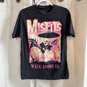 Misfits Walk Among Us Shirt Womens Y2K Hardcore Punk Medium Grunge Skater 19304x